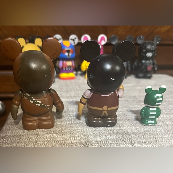 DISNEY VINYLMATIONS  3” Figures Bundle of 9 including 2 Rare *Cosmos & Dug - Picture 8 of 15